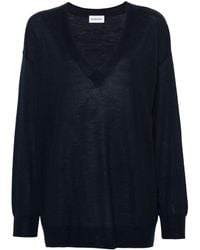 P.A.R.O.S.H. - Oversized V Neck Sweater - Lyst