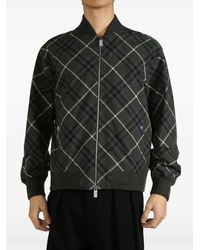 Burberry - Check Jacket - Lyst