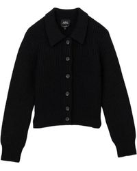 A.P.C. - Button-Up Vest - Lyst