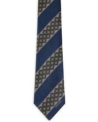 Versace - Corbata De Seda Estampada - Lyst