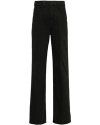 Lemaire - High-rise Straight-leg Jeans - Lyst