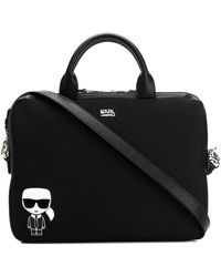 Karl Lagerfeld K/ikonik Laptop Sleeve - Black