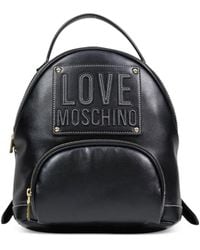 Love Moschino - Logo-Patch Backpack - Lyst