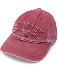 Golden Goose - Logo-Patch Star-Stud Baseball Cap - Lyst