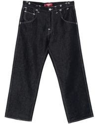 Junya Watanabe - X Levi's Contrast-Stitch Wide-Leg Jeans - Lyst