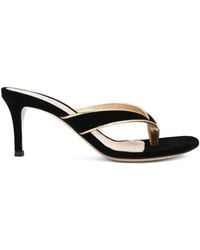 Gianvito Rossi - Thong Stiletto Mules - Lyst