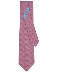 Ferragamo - Brackets Print Silk Tie - Lyst