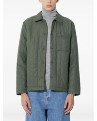 A.P.C. - Quilted Panelled Jacket - Lyst
