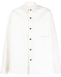 Studio Nicholson - Long-sleeved Organic Cotton Shirt - Lyst