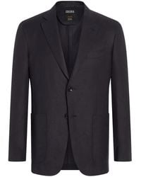 ZEGNA - Oasi Lino Blazer - Lyst