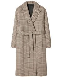 Paul Smith - Check-Belted Coat - Lyst