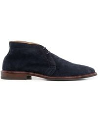 SCAROSSO - Gary Suede Desert Boots - Lyst