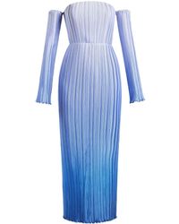 L'idée - Gatsby Pleated Gown - Lyst