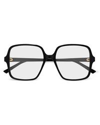 Gucci - Brille Mit Logo - Lyst