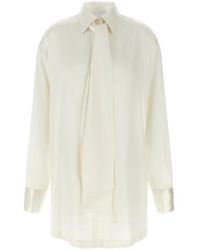 MISENITHE - Robe Helen En Soie - Lyst