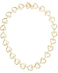 Maje - Heart-Link Necklace - Lyst