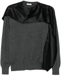 Ferragamo - Scarf-Neck Pullover - Lyst