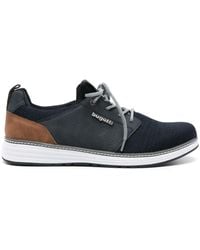 Bugatti - Logo-Plaque Mesh Sneakers - Lyst