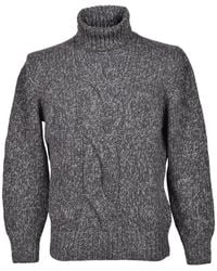 Brunello Cucinelli - Cable-Knit Roll-Neck Sweater - Lyst