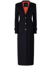 Pinko - Long Coat - Lyst