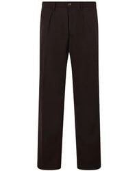 Slowear - Pleated Tailored Trousers - Lyst