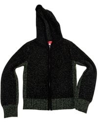 Eckhaus Latta - Drift Zip-Up Merino Hoodie - Lyst