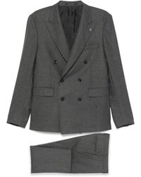 Tagliatore - Virgin Wool-blend Suit - Lyst