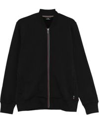 Paul Smith - Maglie Nero Full-Zip Sweatshirt - Lyst
