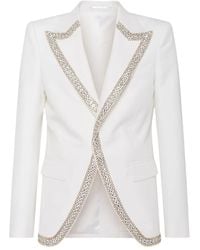 DSquared² - Crystal-Embellished Blazer - Lyst