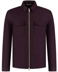 Marco Pescarolo - Zip-Up Flap-Pocket Shirt Jacket - Lyst