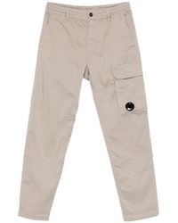 C.P. Company - Lens-Detail Cargo-Pocket Trousers - Lyst