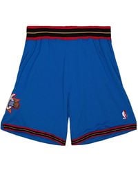 Mitchell & Ness - Philadelphia 76Ers Royal 1999-00 Alternate Authentic Basketball Shorts - Lyst