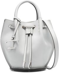 Tod's - Mini Beuteltasche Mit Logo-Anhänger - Lyst