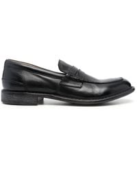 Moma - Penny-slot Leather Loafers - Lyst