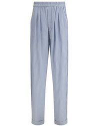 Tom Ford - Striped Silk Trousers - Lyst