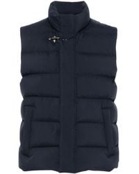 Fay - Gancini-Buckle Gilet - Lyst