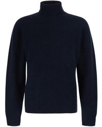 Roberto Collina - Roll-Neck Knitted Sweater - Lyst
