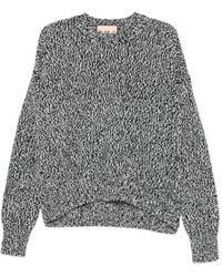 Plan C - Muliné Crew-Neck Sweater - Lyst