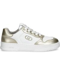 Liu Jo - Leather Sneakers - Lyst