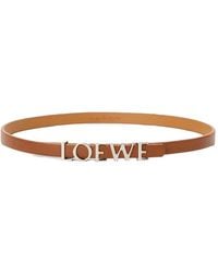 Loewe - Leather Bracelet - Lyst