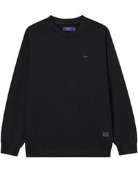 AFTERMATHS - Felpa Con Ricamo Montagne - Lyst
