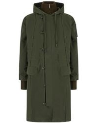 Iceberg - Hooded Padded Jacket - Lyst