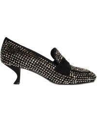 LA ROSE - 50Mm Crystal-Embellishment Pumps - Lyst