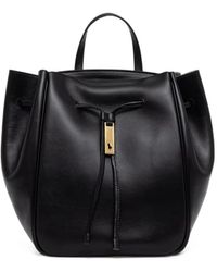 Polo Ralph Lauren - Polo Id Leather Drawstring Backpack - Lyst