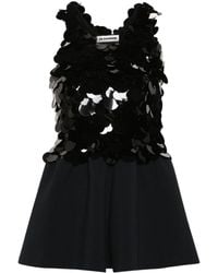 Jil Sander - Sequin-embellished Knitted Top - Lyst