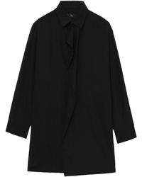 Y's Yohji Yamamoto - Long-sleeve Cotton Shirt - Lyst