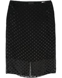 Givenchy - Falda Con Motivo De Lunares - Lyst