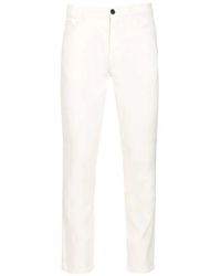 ZEGNA - Roccia Logo-Patch Trousers - Lyst