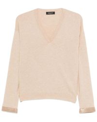 Fabiana Filippi - Sequin-Embellished V-Neck Sweater - Lyst