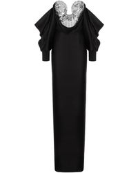 Cristina Savulescu - The Warrior Sequin-Embellished Draped Gown - Lyst